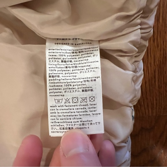 green clouds winter coat - Picture 3 of 4